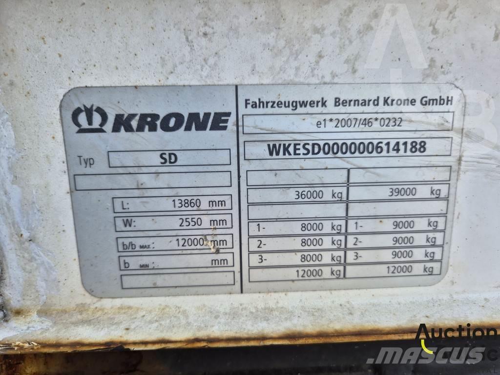 Krone SD Perdeli yari çekiciler