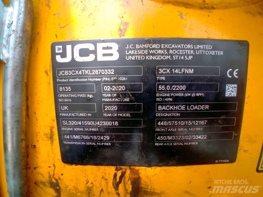 JCB 3 CX 4 T Kazıcı yükleyiciler - beko loder