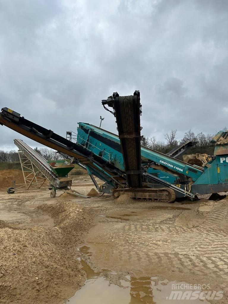 PowerScreen 2100X Gezer eleyiciler