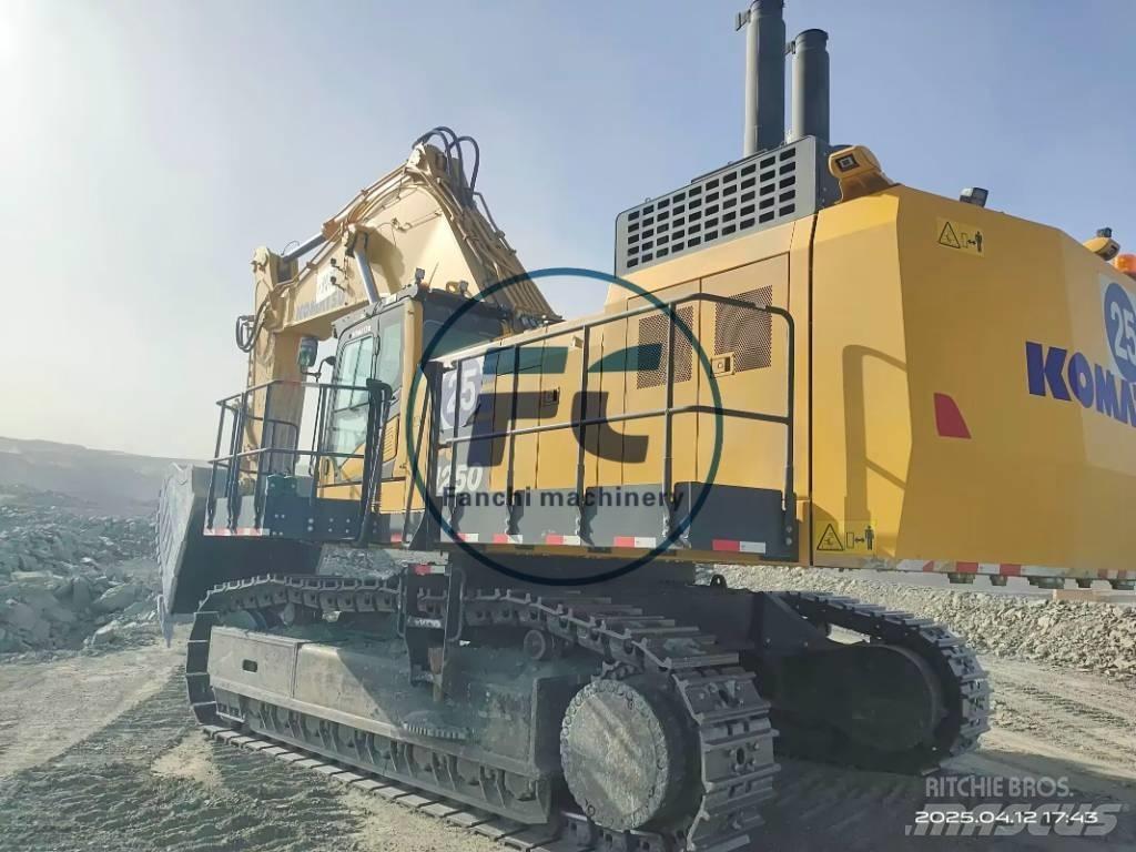 Komatsu PC 1250 Paletli ekskavatörler