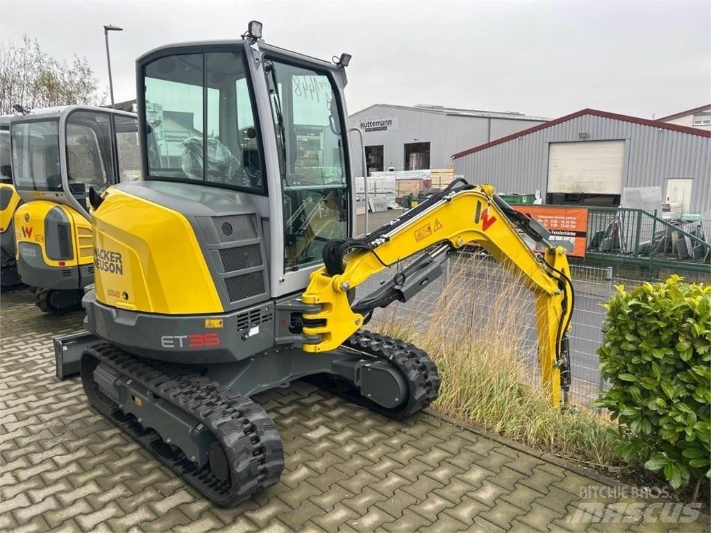 Wacker Neuson ET35 Paletli ekskavatörler