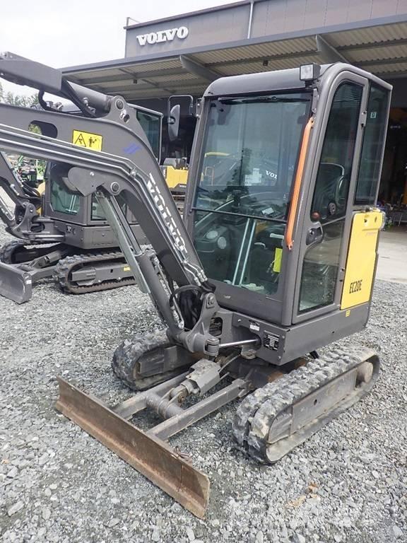 Volvo EC 20 E Mini ekskavatörler, 7 tona dek