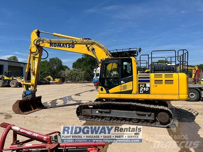 Komatsu PC 210 LC-11 Paletli ekskavatörler