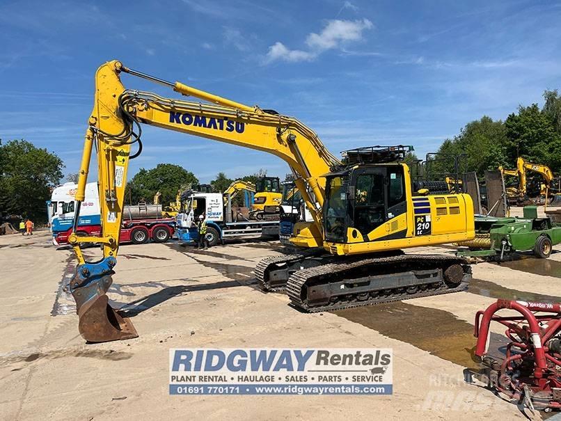 Komatsu PC 210 LC-11 Paletli ekskavatörler