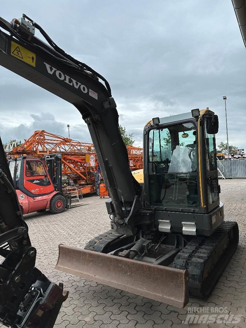 Volvo ECR 58D Mini ekskavatörler, 7 tona dek