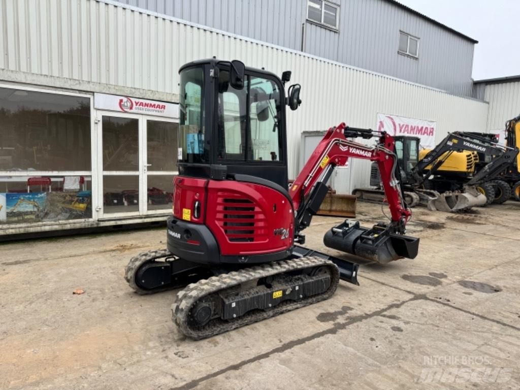 Yanmar VIO26 (11491) Mini ekskavatörler, 7 tona dek