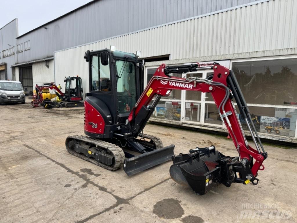 Yanmar VIO26 (11491) Mini ekskavatörler, 7 tona dek