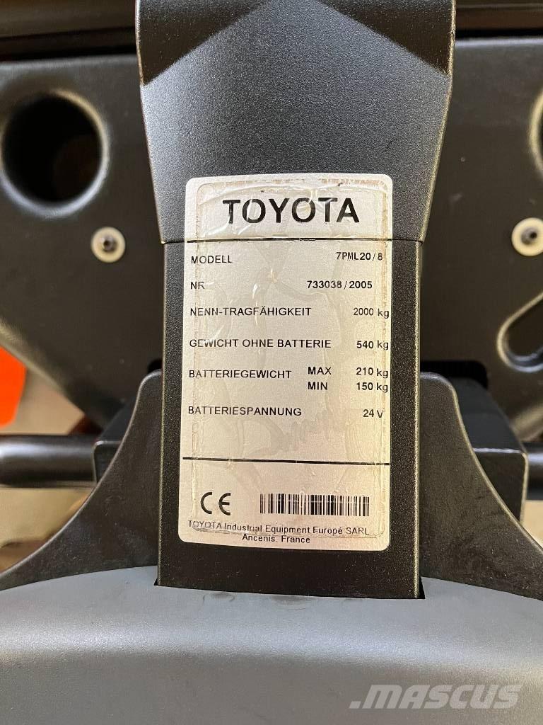 Toyota 7 PML 20 Düsük seviye kaldirici