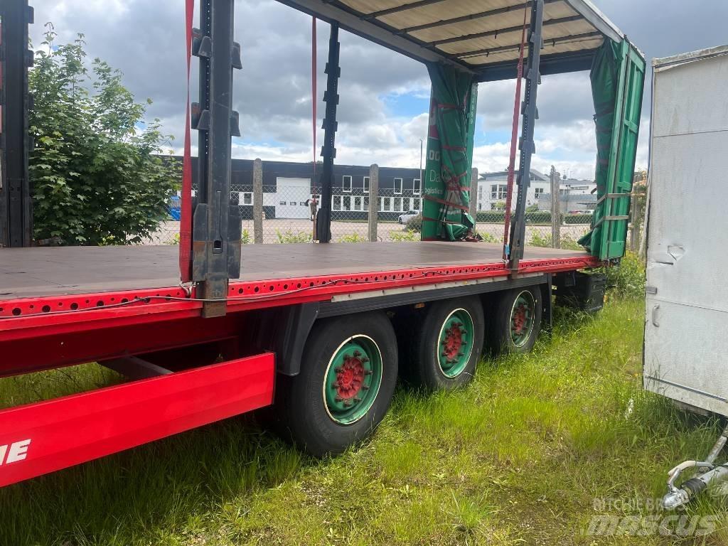 Krone SDP-02 Kayar tenteli çekiciler