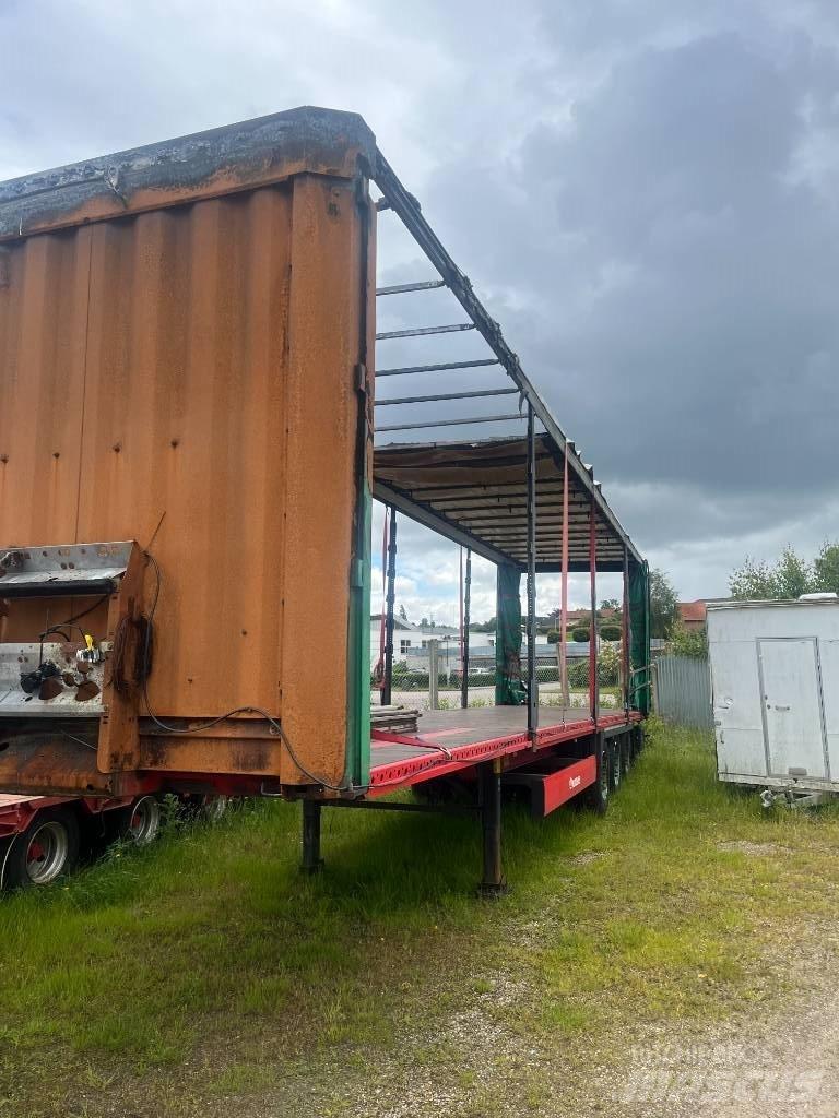 Krone SDP-02 Kayar tenteli çekiciler