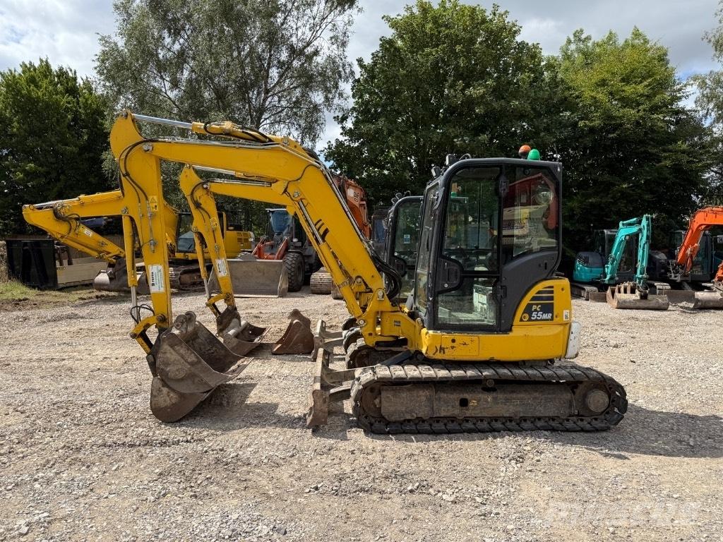 Komatsu PC 55 MR-5 Mini ekskavatörler, 7 tona dek