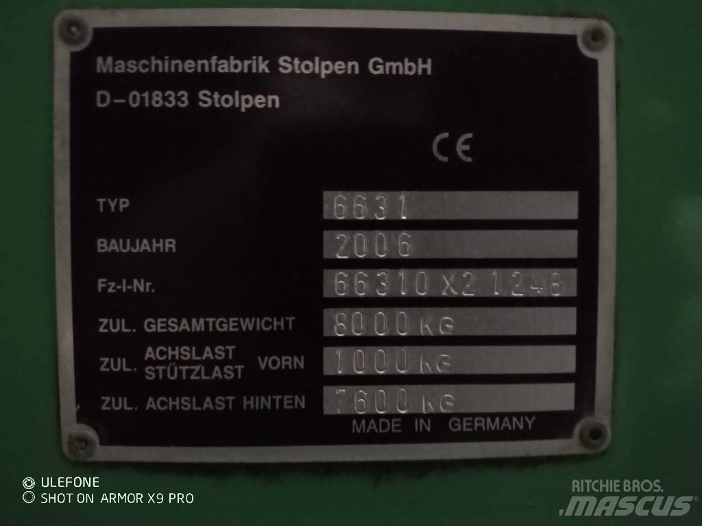 Deutz-Fahr K7.36 Kendi yükler römorklar
