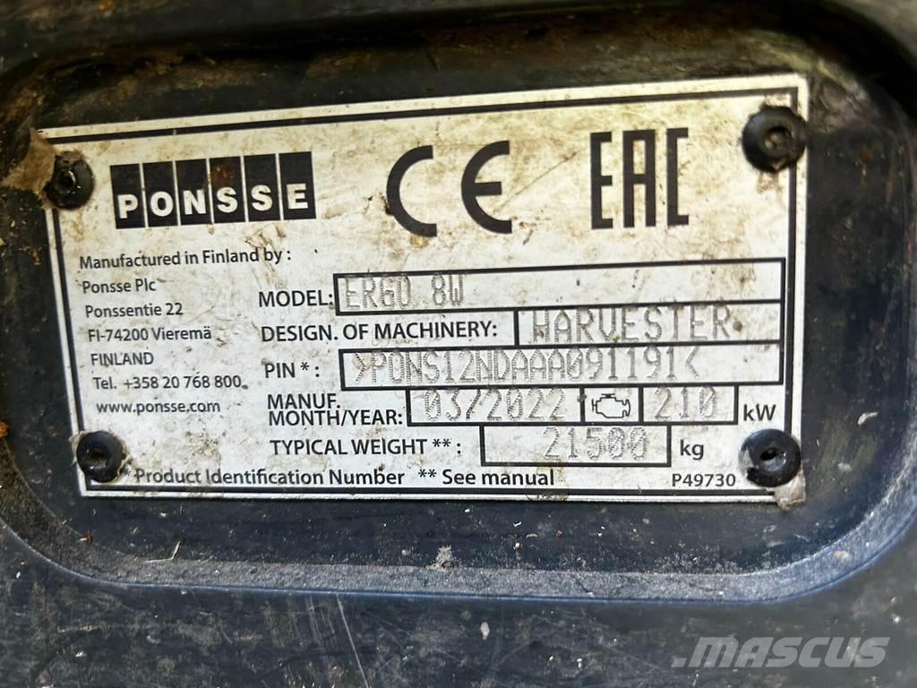 Ponsse Ergo 8W Biçerdöverler