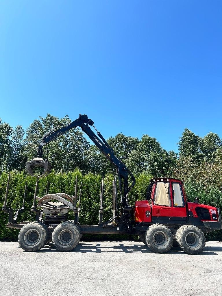Komatsu 875 Tomruk yükleyici traktörler