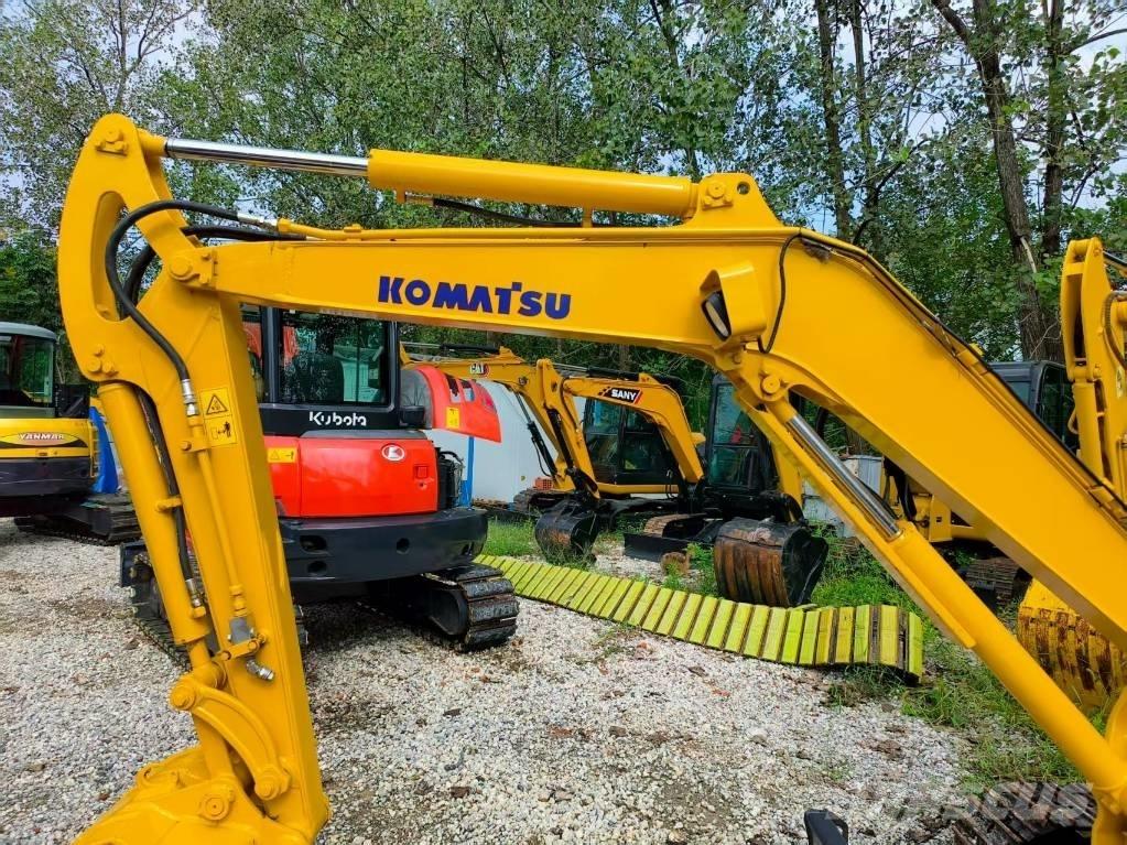 Komatsu PC 35 MR Mini ekskavatörler, 7 tona dek