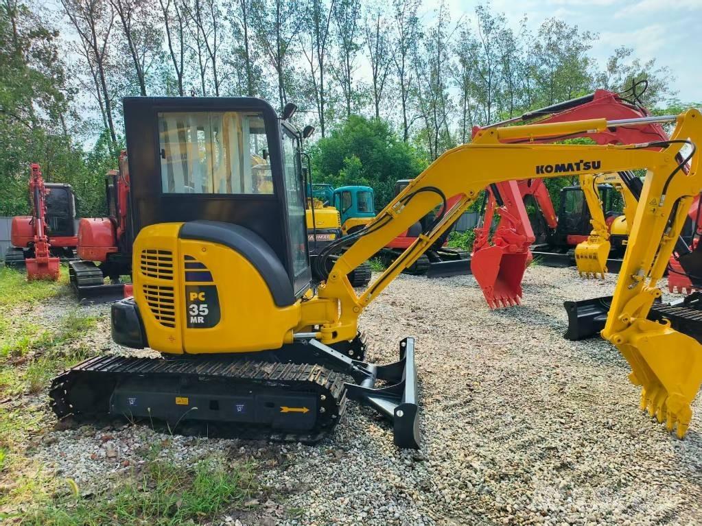Komatsu PC 35 MR Mini ekskavatörler, 7 tona dek