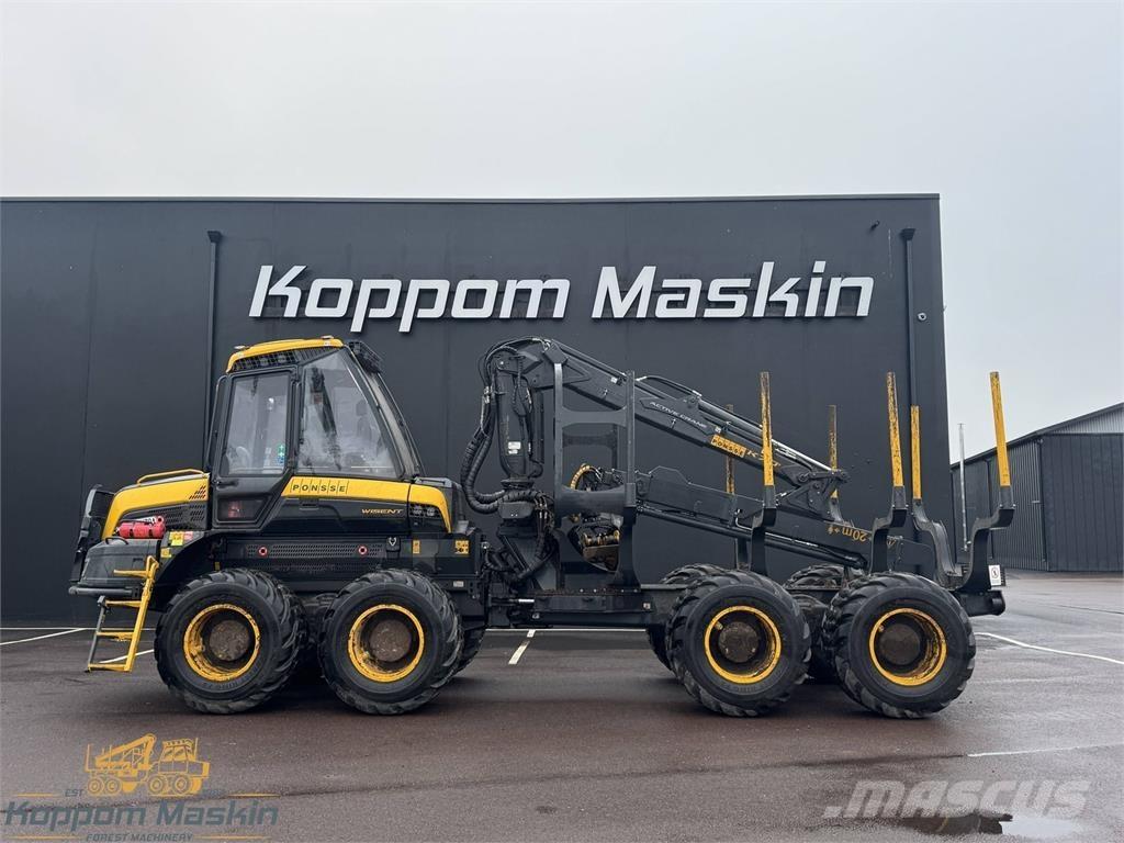 Ponsse Wisent Tomruk yükleyici traktörler