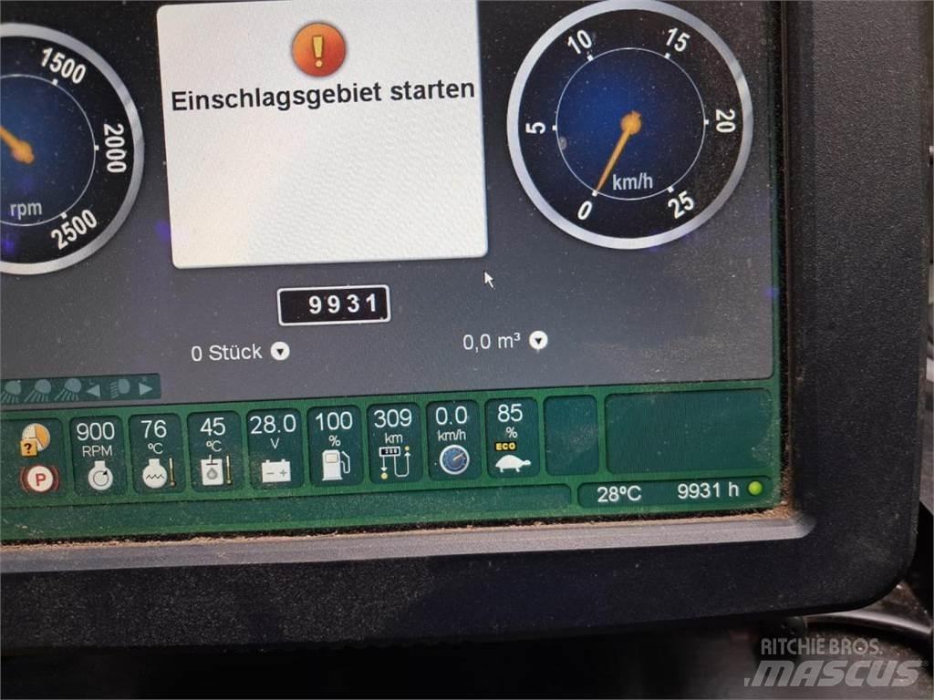 John Deere 810 E Tomruk yükleyici traktörler