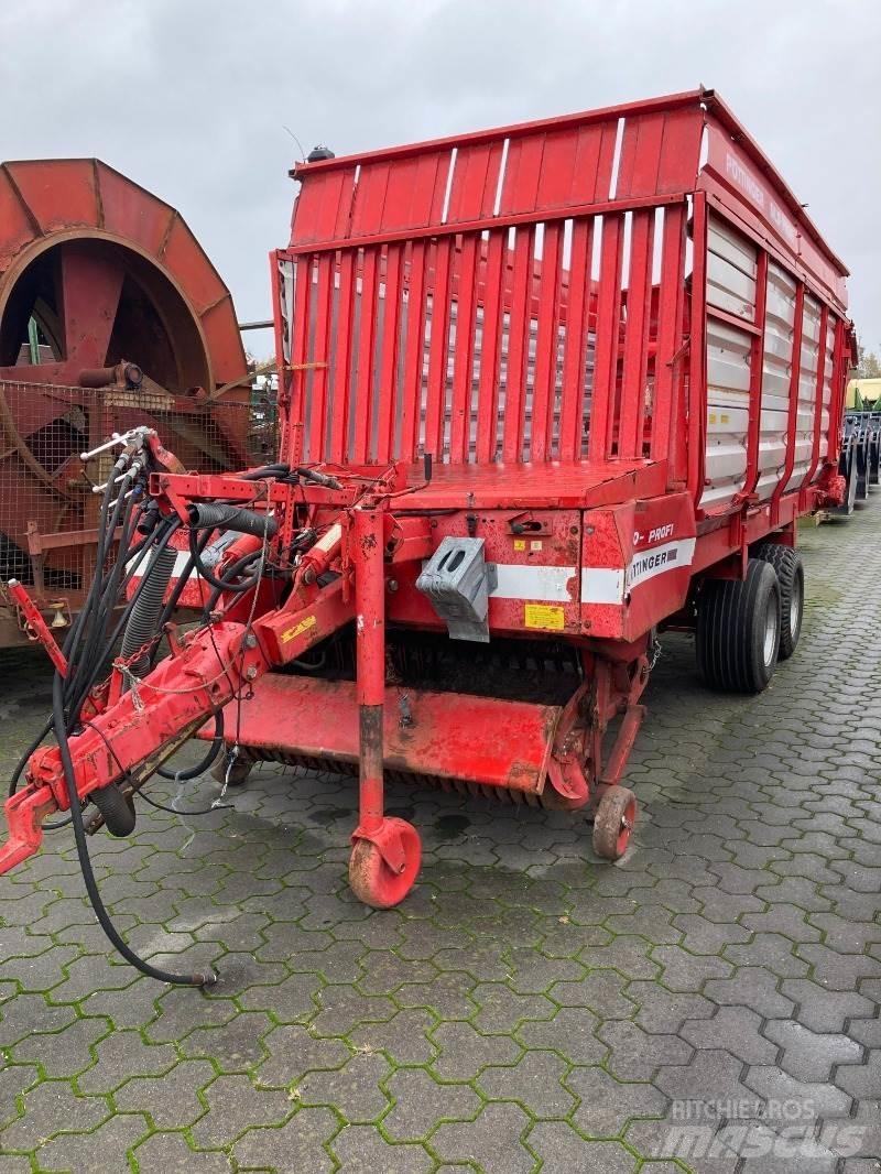 Pöttinger SW102MAT Kendi yükler römorklar