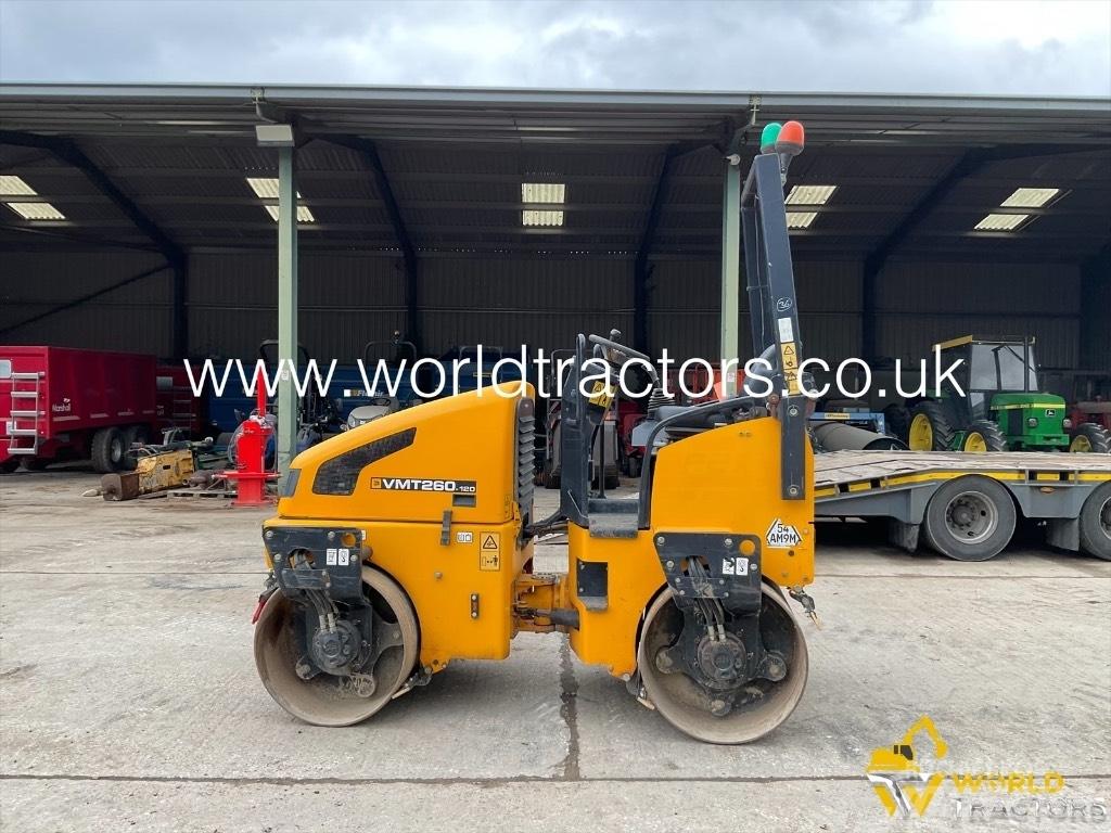 JCB VMT 260-120 Çift tamburlu silindirler