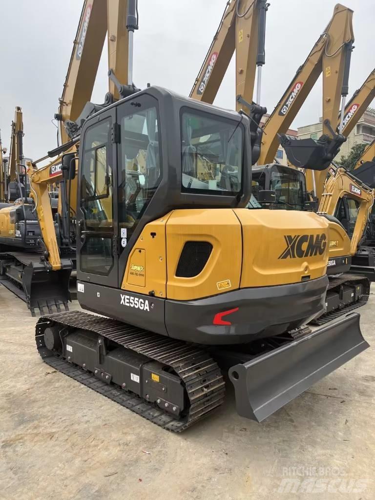 XCMG XE55GA Mini ekskavatörler, 7 tona dek