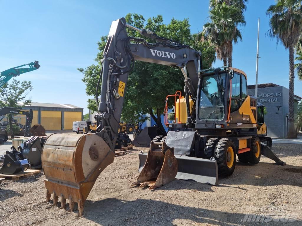Volvo EWR 150 E Lastik tekerli ekskavatörler