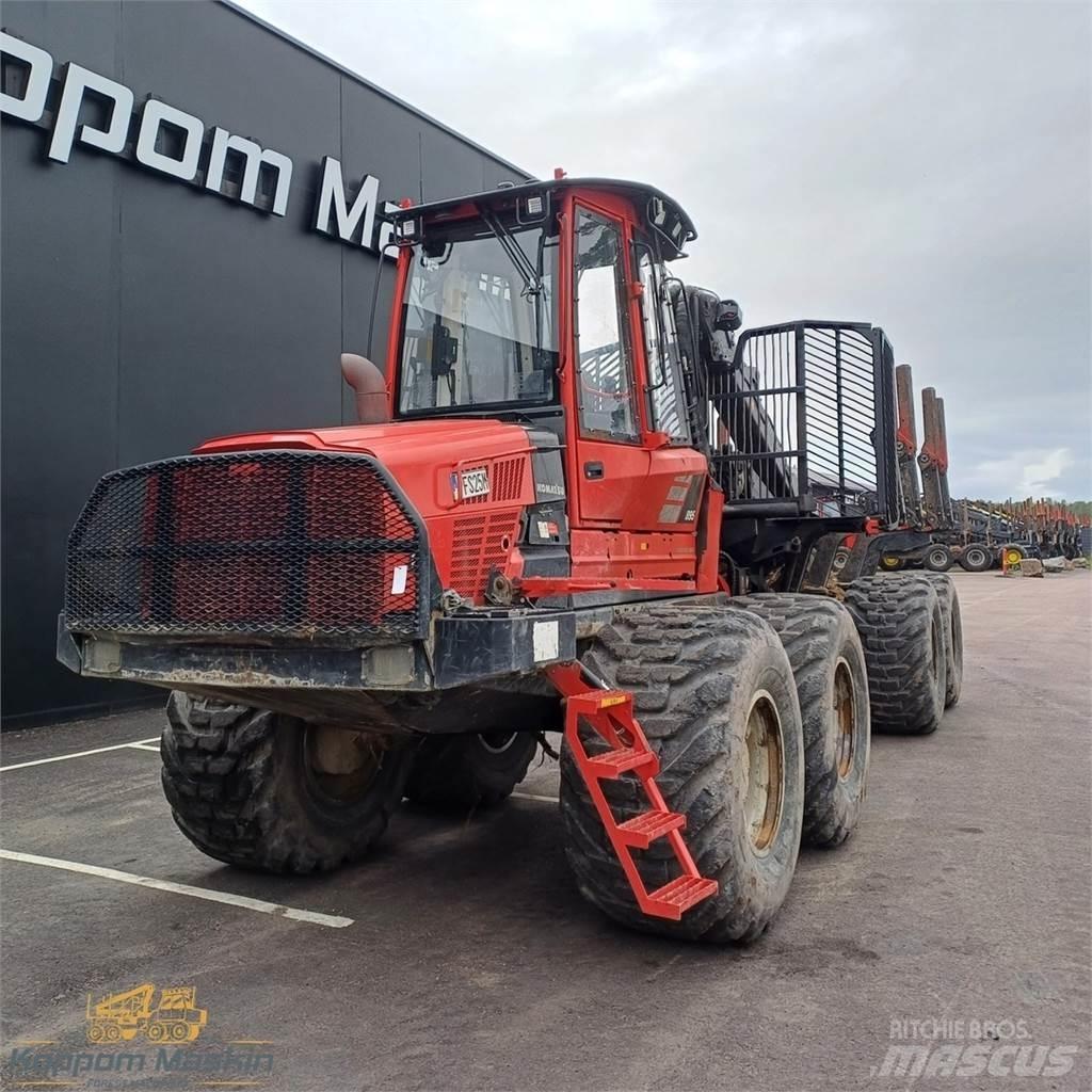 Komatsu 895 Tomruk yükleyici traktörler