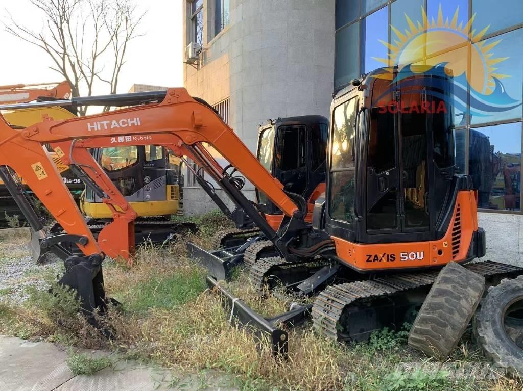Hitachi ZX 50 U Mini ekskavatörler, 7 tona dek