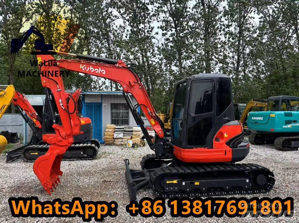 Kubota KX 057-4 Mini ekskavatörler, 7 tona dek