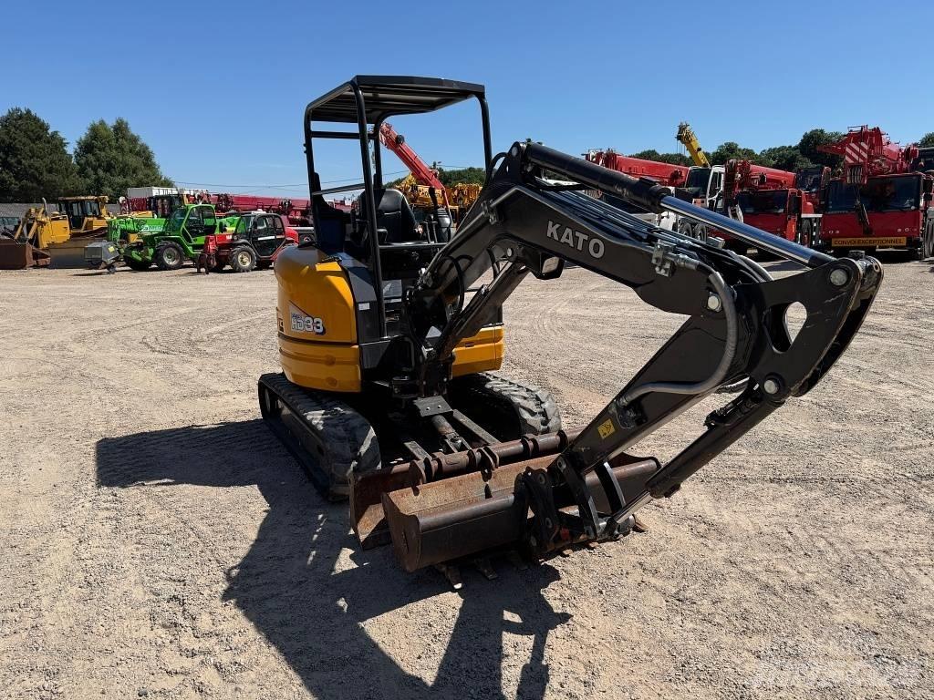 Kato imer HD33V5 Mini ekskavatörler, 7 tona dek