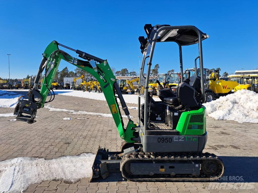 Wacker Neuson EZ17e Paletli ekskavatörler