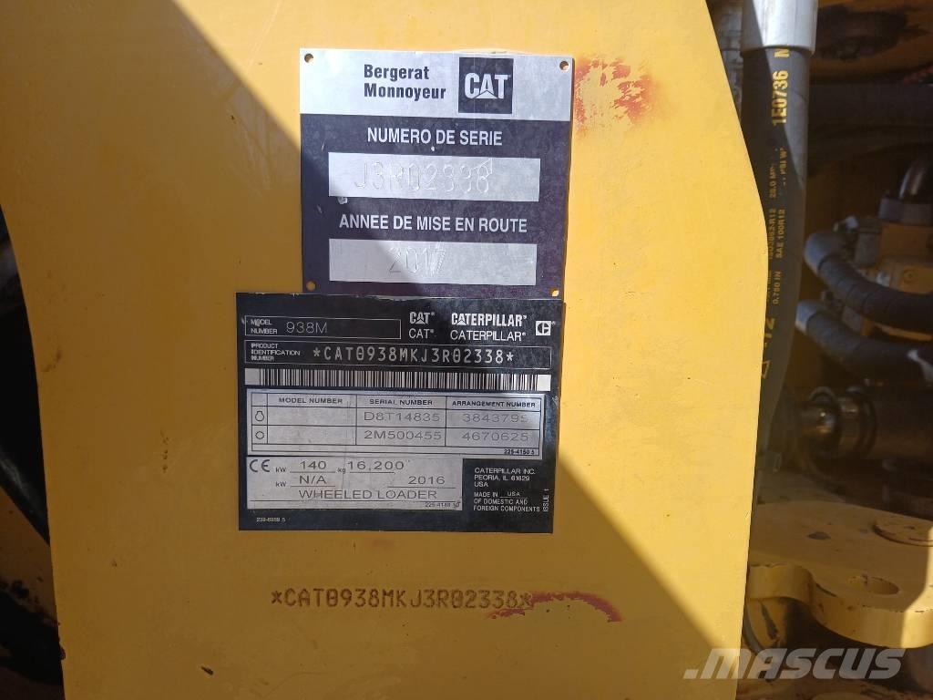 CAT 938 Tekerlekli yükleyiciler