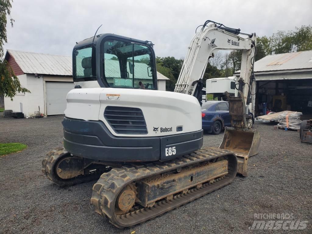 Bobcat E 85 Mini ekskavatörler, 7 tona dek