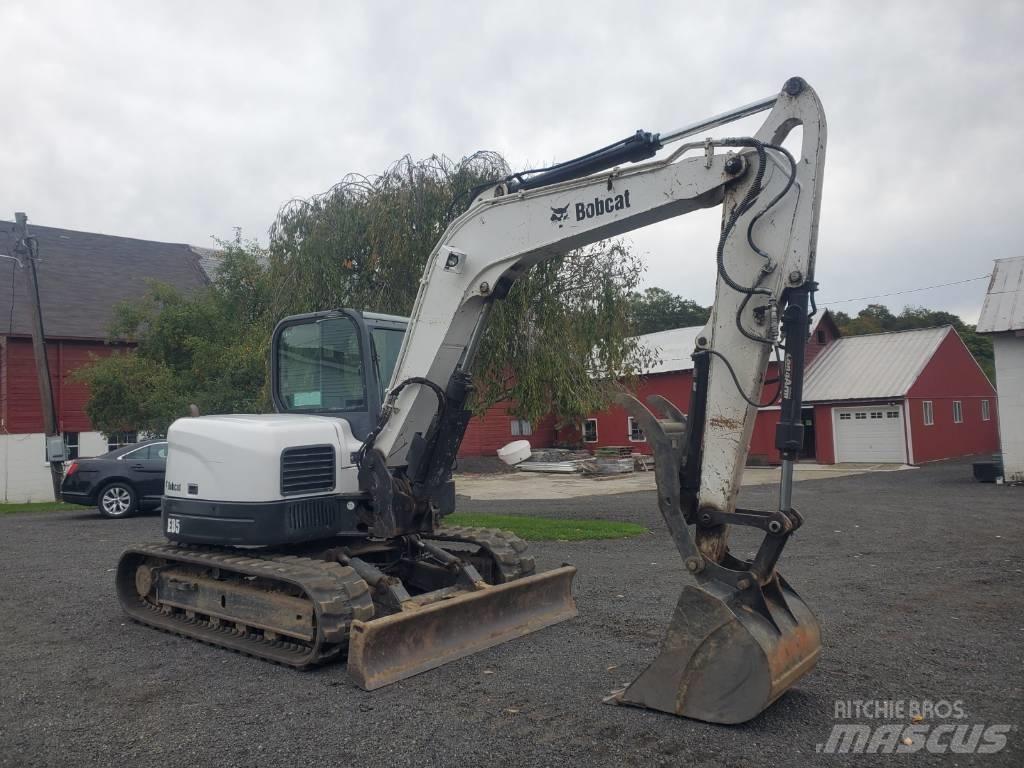 Bobcat E 85 Mini ekskavatörler, 7 tona dek