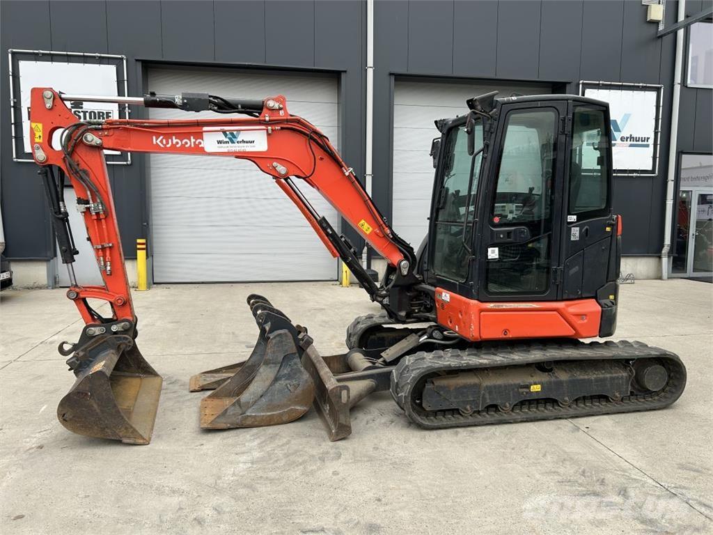 Kubota U50-5 (5024) Mini ekskavatörler, 7 tona dek