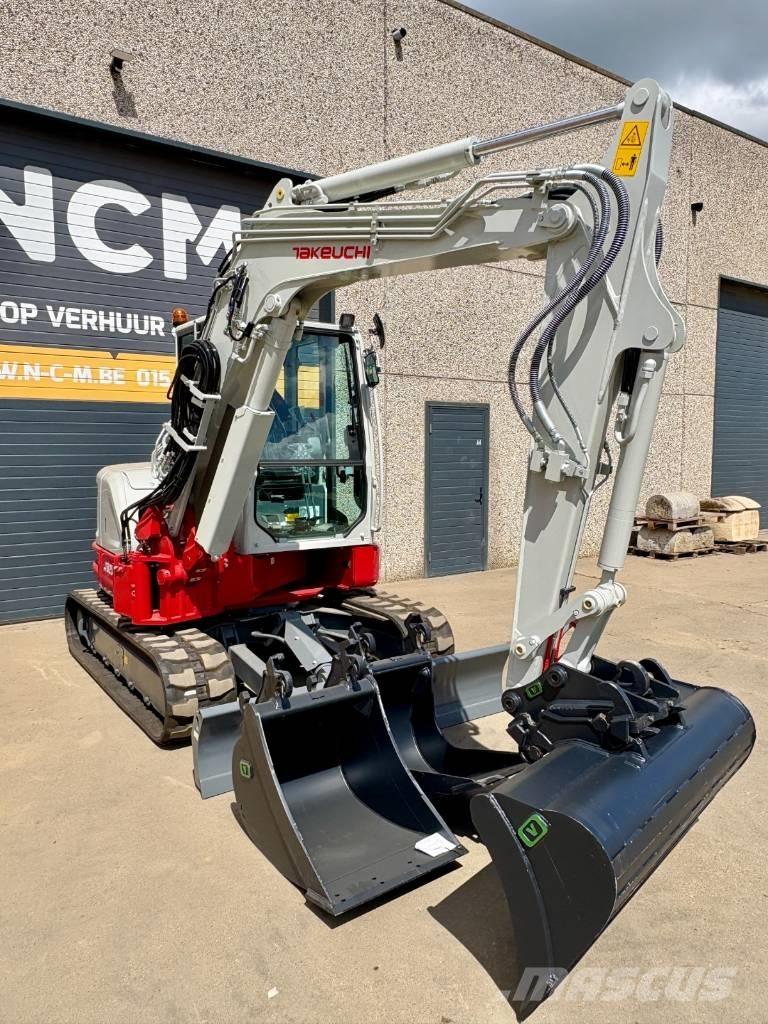 Takeuchi TB 257 FR Mini ekskavatörler, 7 tona dek