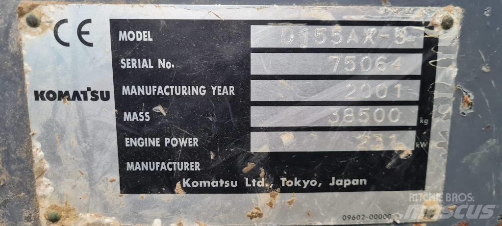 Komatsu D 155 AX-5 Paletli dozerler