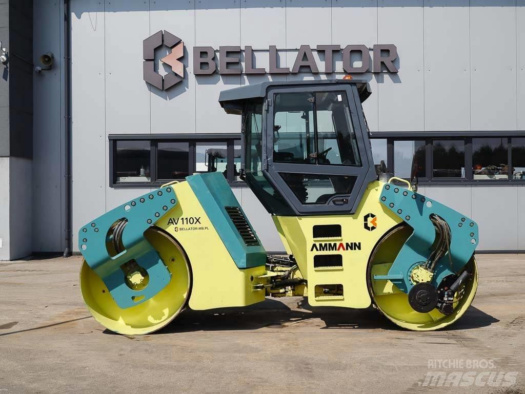 Ammann AV 110X Çift tamburlu silindirler