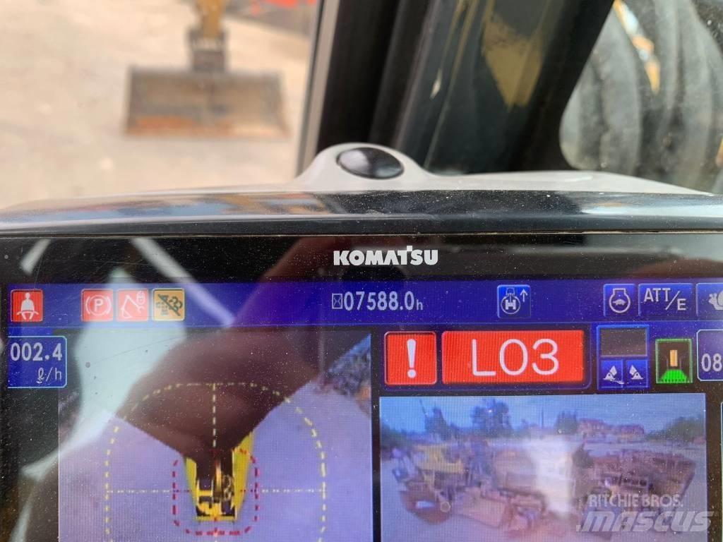 Komatsu PW118MR-11W Lastik tekerli ekskavatörler