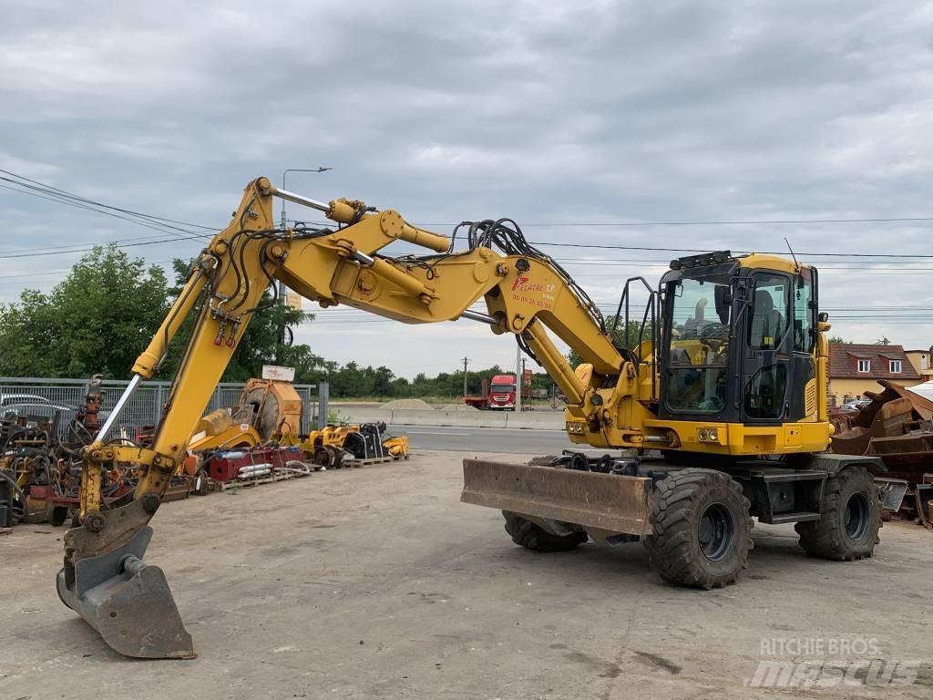Komatsu PW118MR-11W Lastik tekerli ekskavatörler