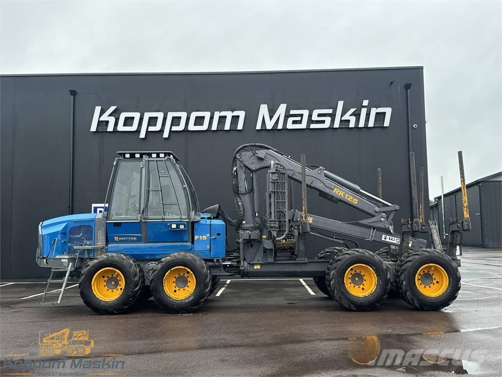 Rottne F15D Tomruk yükleyici traktörler