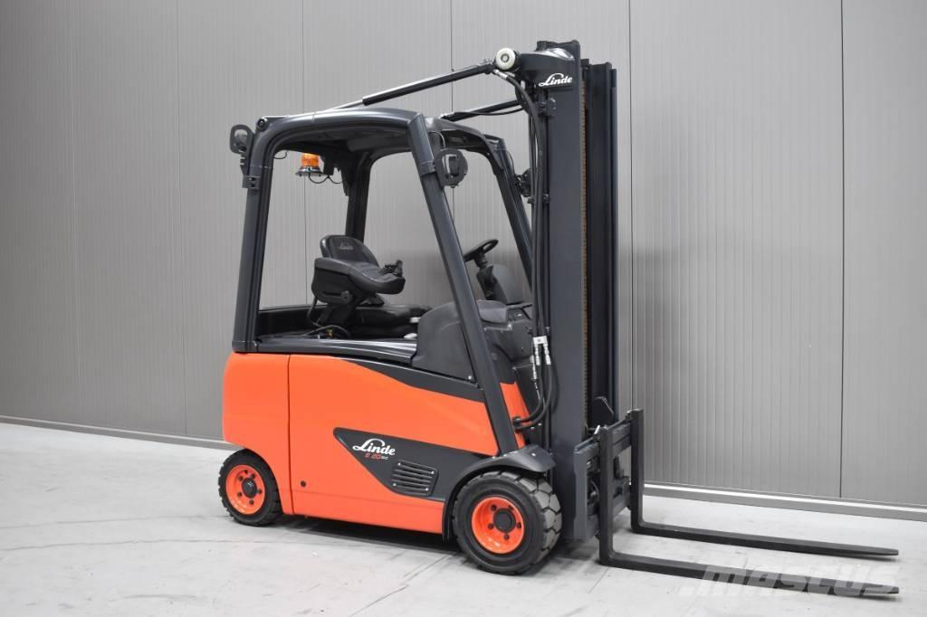 Linde E 20 PH - 02 Elektrikli forkliftler