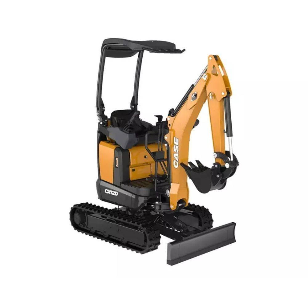 CASE CX 12 D Mini ekskavatörler, 7 tona dek