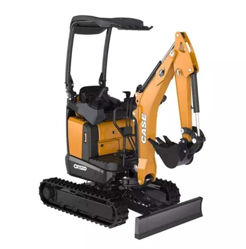 CASE CX 12 D Mini ekskavatörler, 7 tona dek