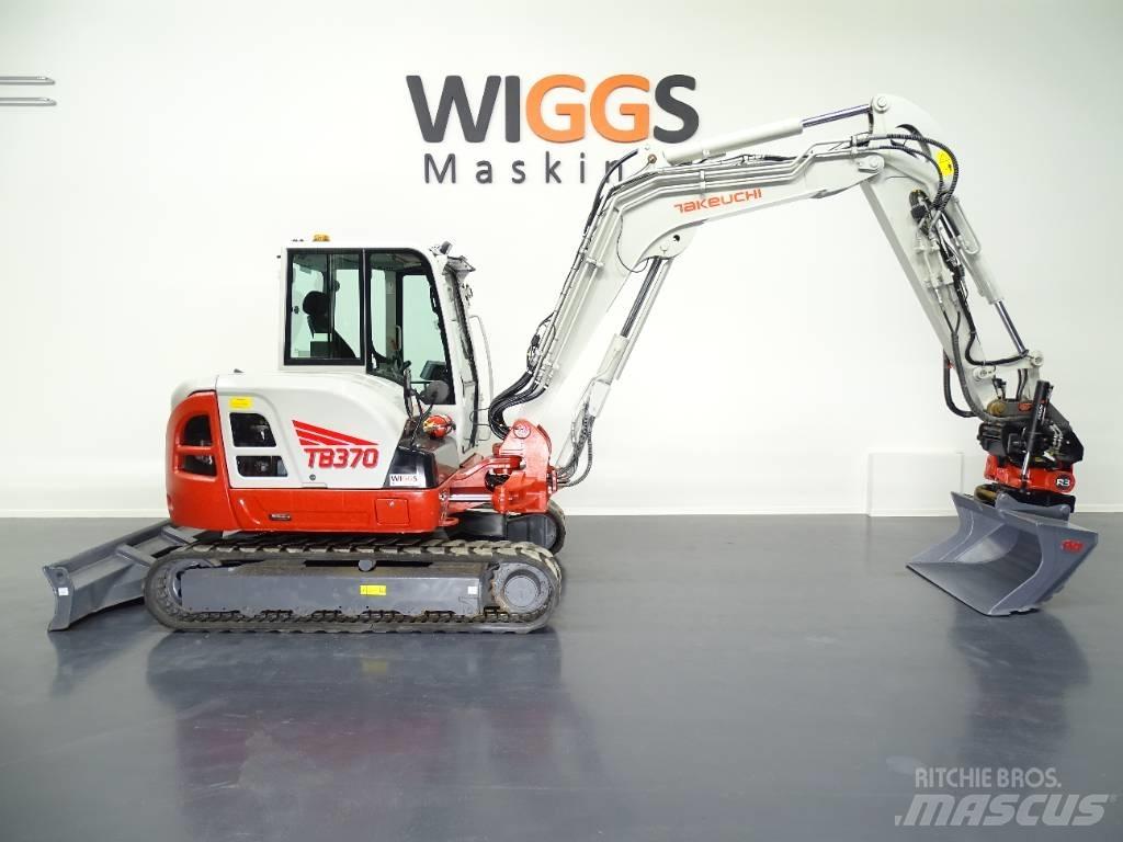 Kubota TB370 Mini ekskavatörler, 7 tona dek