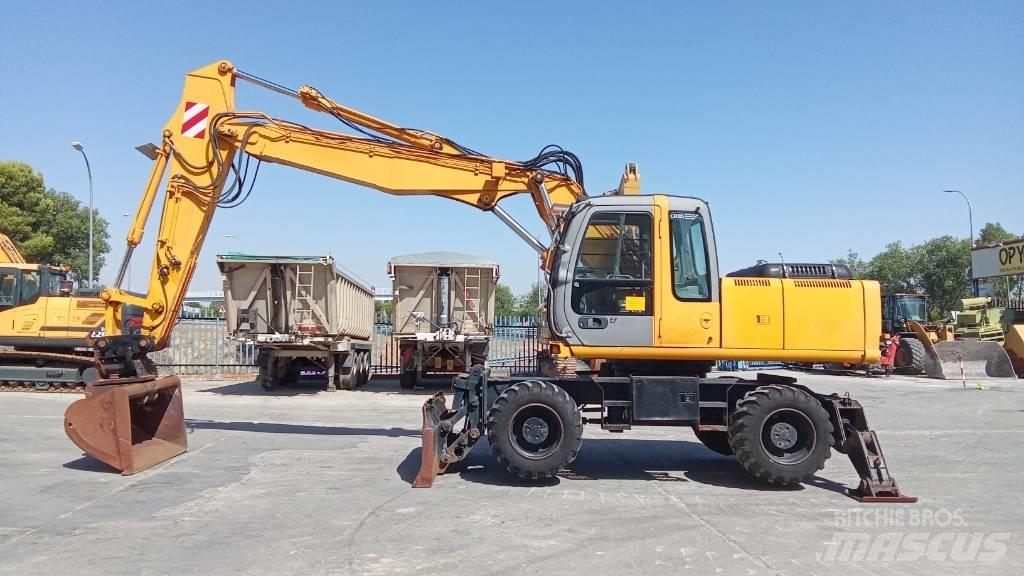 Hitachi ZX 180 W Lastik tekerli ekskavatörler