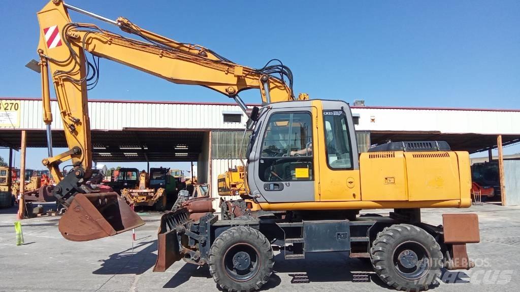 Hitachi ZX 180 W Lastik tekerli ekskavatörler