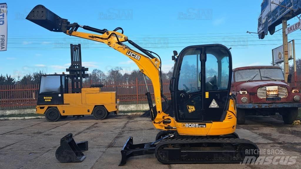 JCB 8025 ZTS Mini ekskavatörler, 7 tona dek