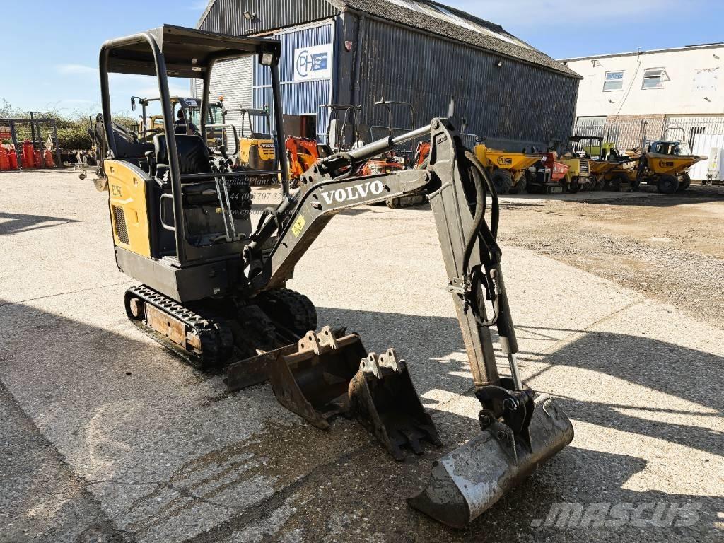 Volvo EC 15 E Mini ekskavatörler, 7 tona dek