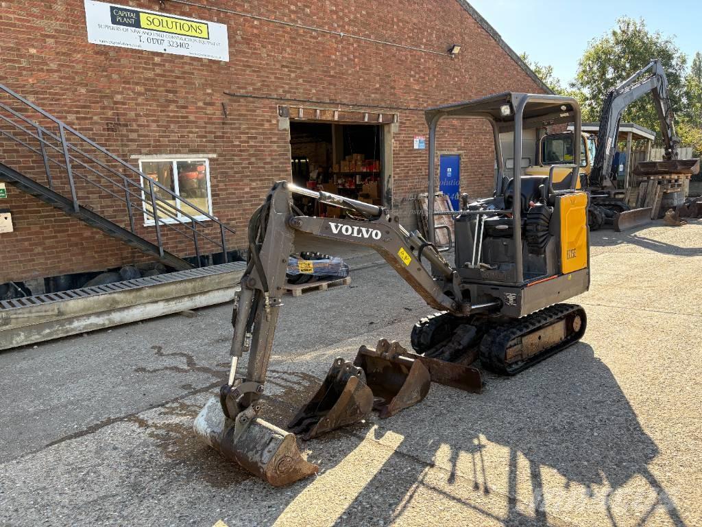 Volvo EC 15 E Mini ekskavatörler, 7 tona dek